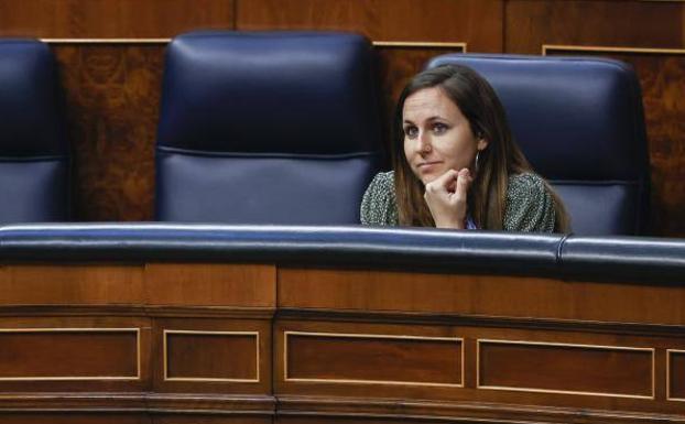 La ministra de Derechos Sociales y secretaria general de Podemos, Ione Belarra.