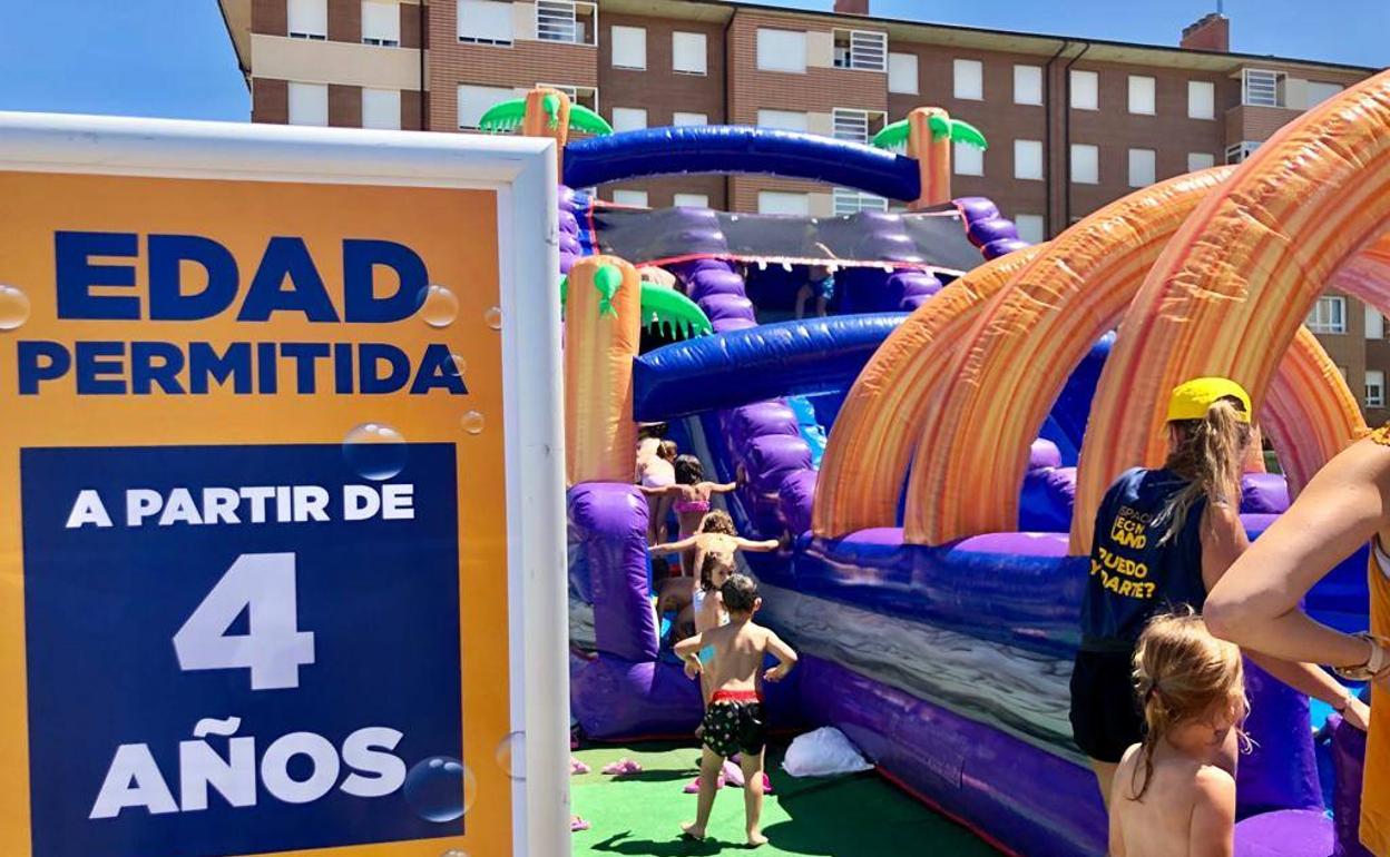 Una de las atracciones de «Espacio Leon Land» 