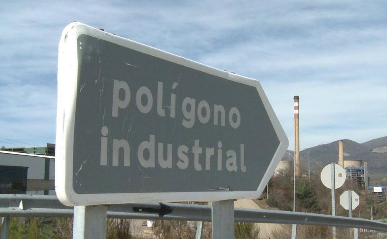 Polígono industrial en León. 