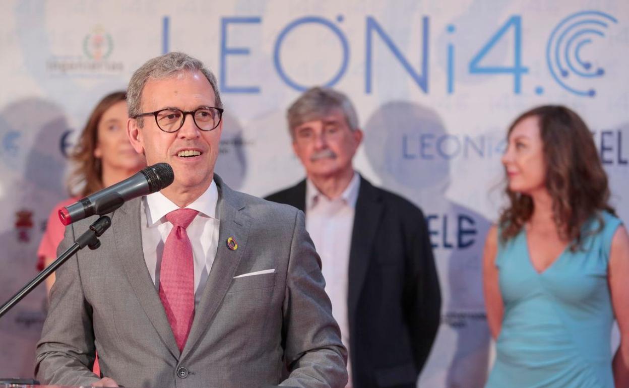 El consejero de Empleo, Mariano Veganzones.