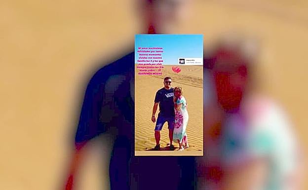 la colaboradora de televisión no ha querido dejar pasar este jueves para felicitar públicamente a su marido por su 35 cumpleaños. 