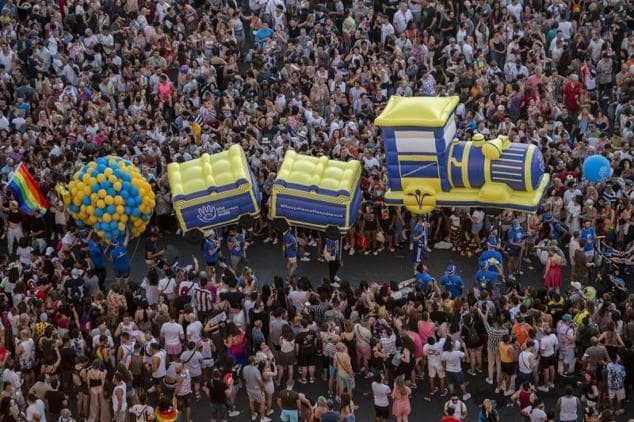 Fotos: El desfile en Madrid del Orgullo, en imágénes