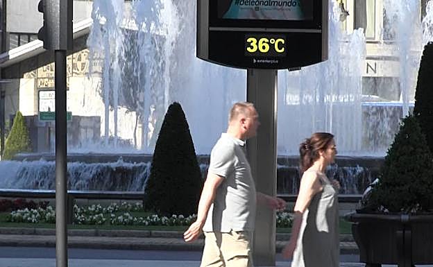 La ola de calor se hace fuerte en León con temperaturas de hasta 40º toda la semana.