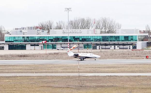 Aeropuerto de Villanubla (Valladolid). 