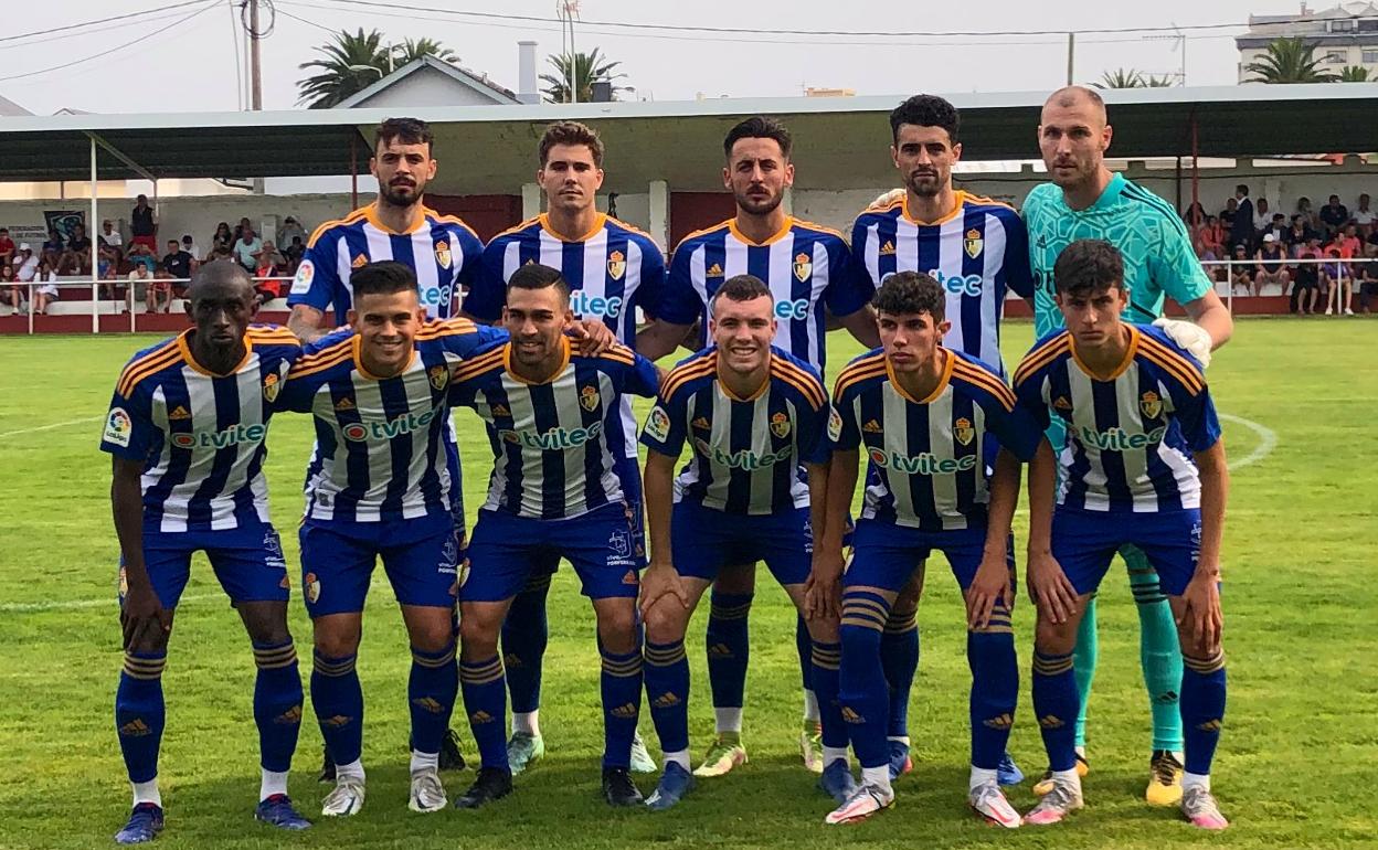 Primer once titular de la nueva Ponferradina.