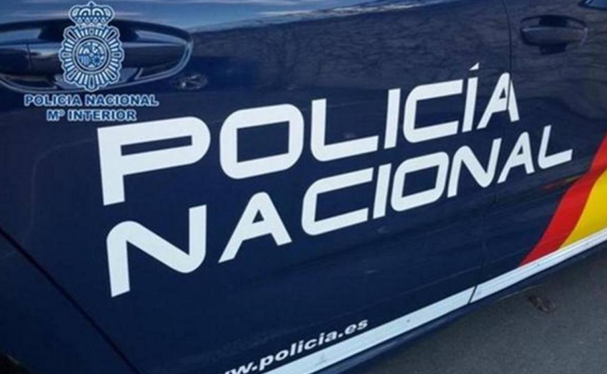 Un coche patrulla de la Policía Nacional.