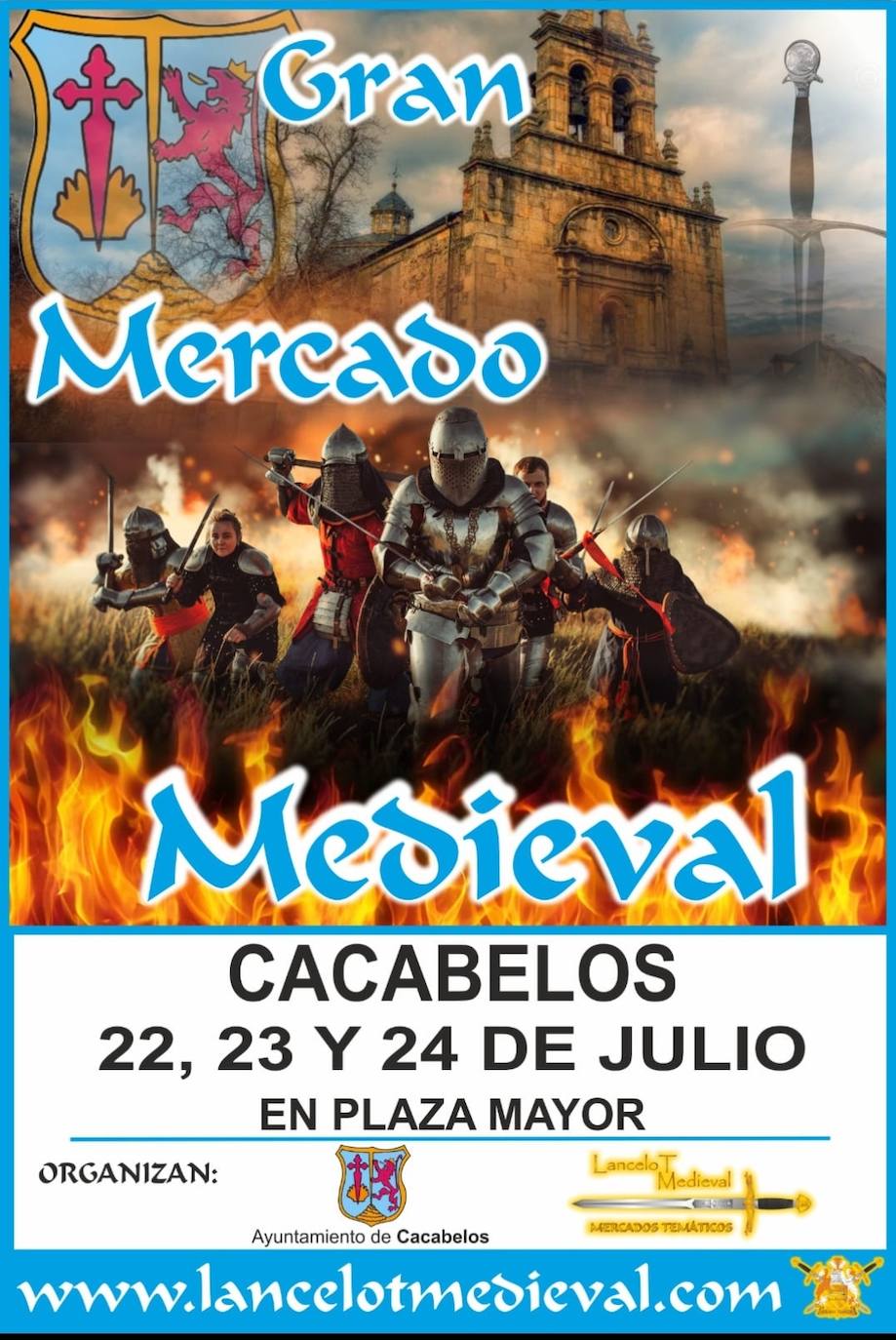 Imagen del cartel promocional de Cacabelos