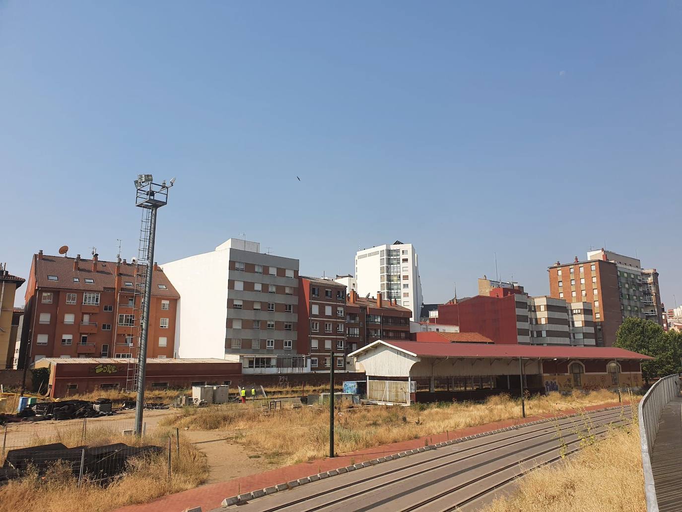 Comienzan las obras de Feve en la estación de Matallana