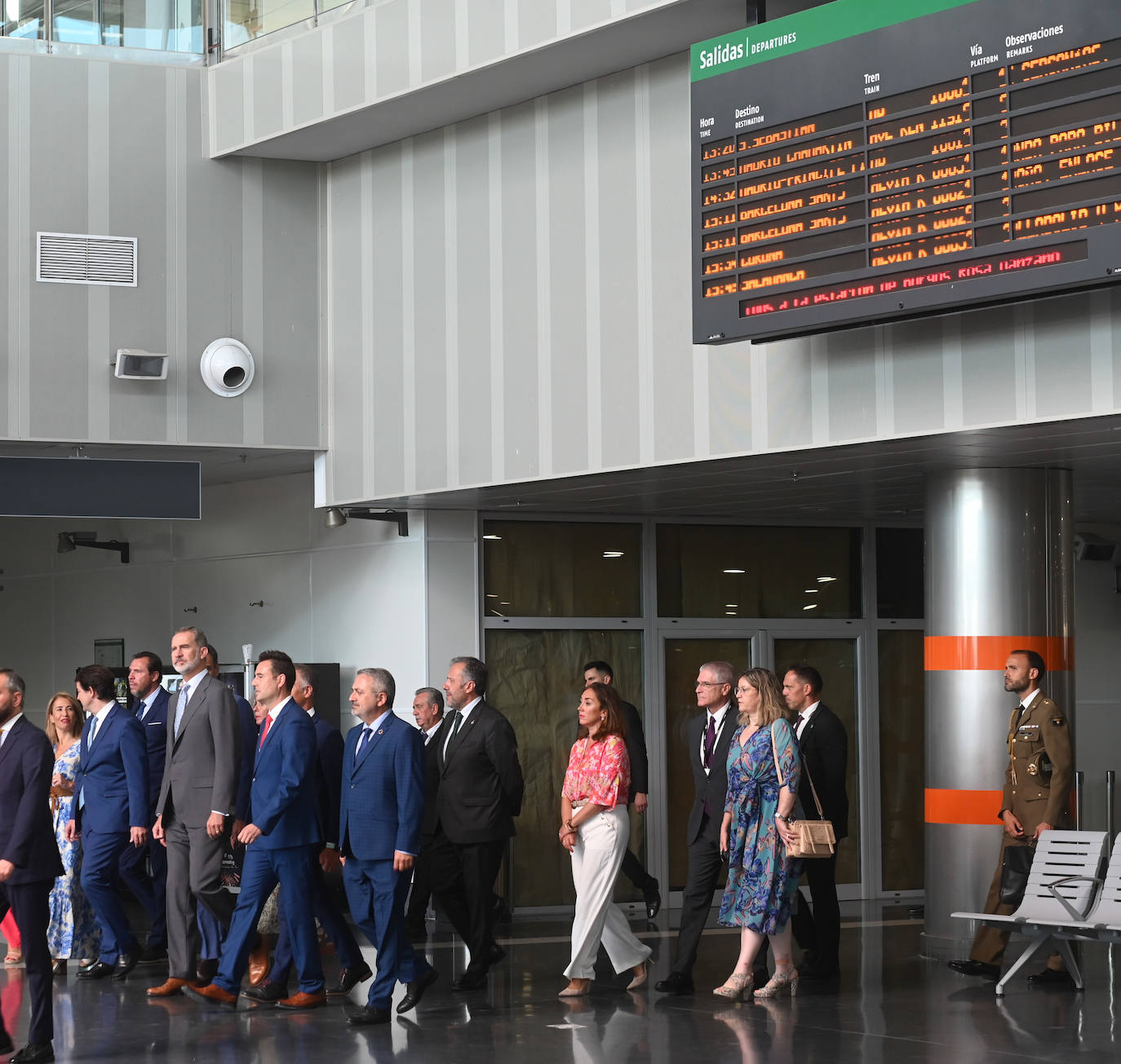 nauguración de la Línea de Alta Velocidad Madrid-Burgos