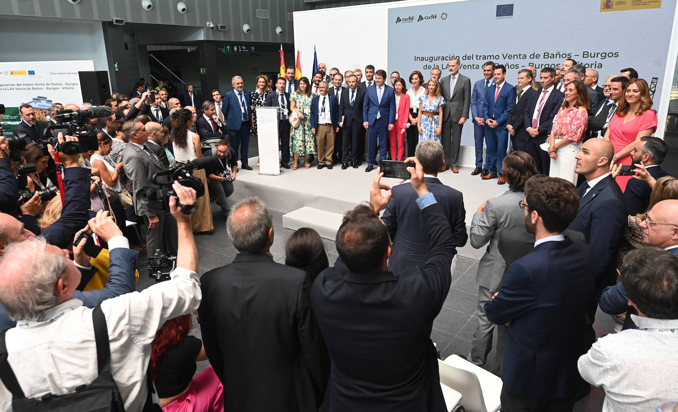 nauguración de la Línea de Alta Velocidad Madrid-Burgos
