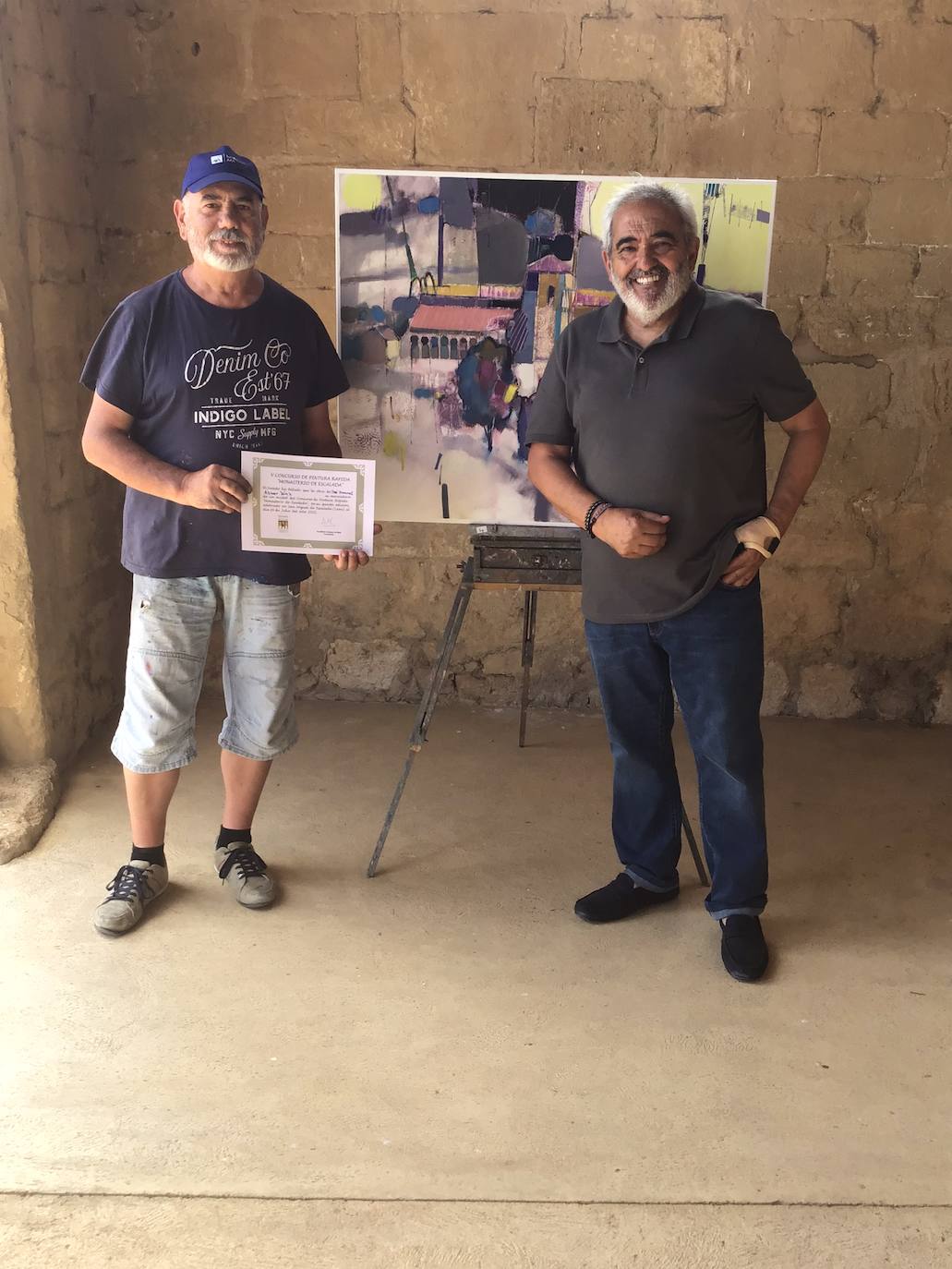 Fotos: Entrega de premios del V Concurso de Pintura Rápida Monasterio de Escalada