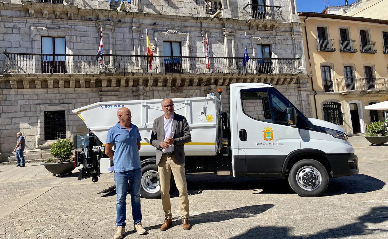 Imagen del nuevo camión del servicio de recogida de basura.