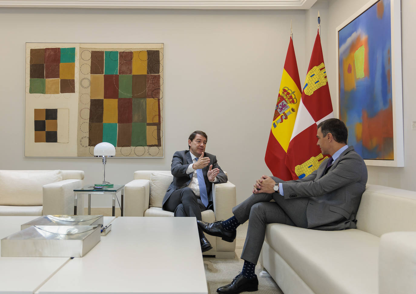 Fotos: Reunión entre el Estado y Castilla y León