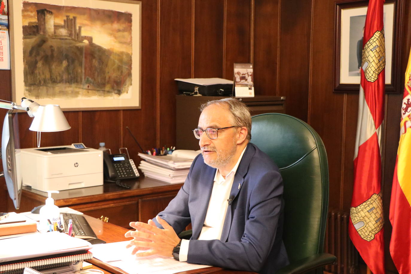 Fotos: Entrevista al alcalde de Ponferrada