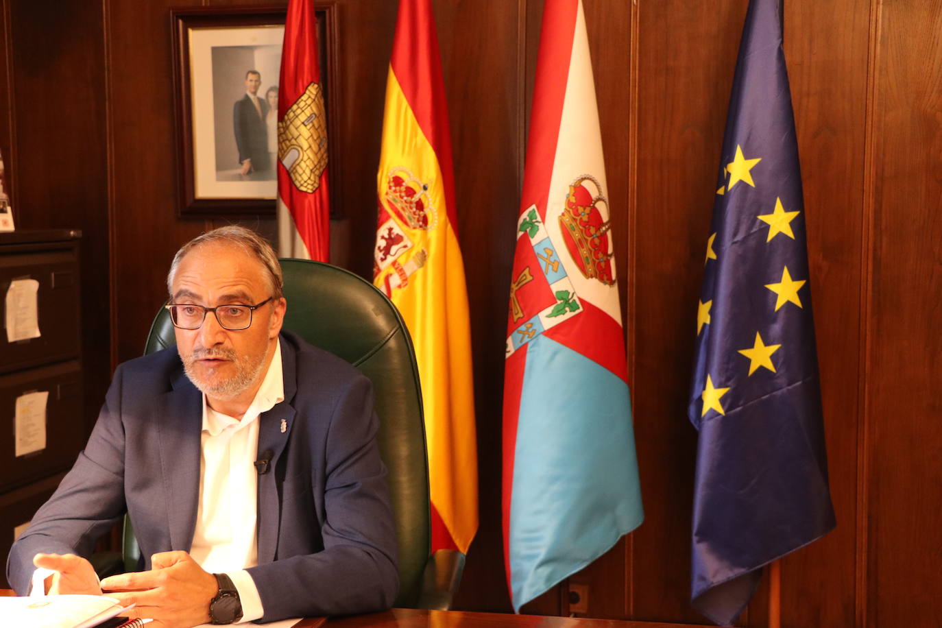 Fotos: Entrevista al alcalde de Ponferrada