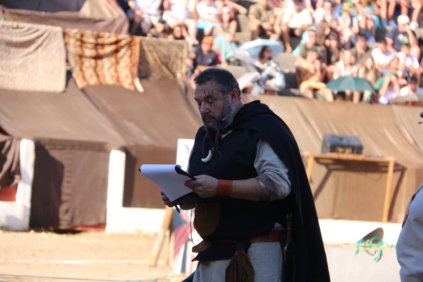 Lucha entre Astures y Romanos en el Anfiteatro de Asturica Augusta. 