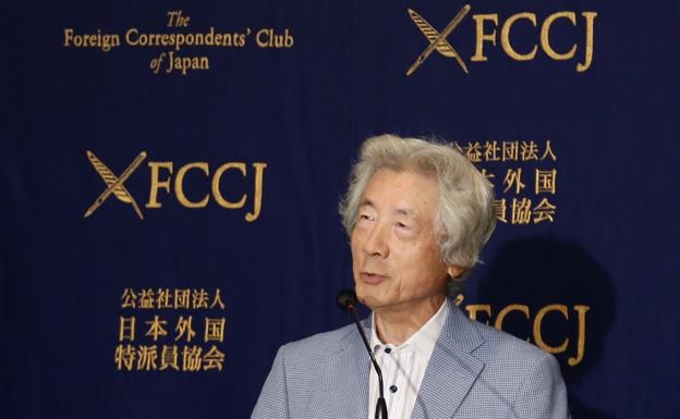 Junichiro Koizumi, ex primer ministro de Japón. 