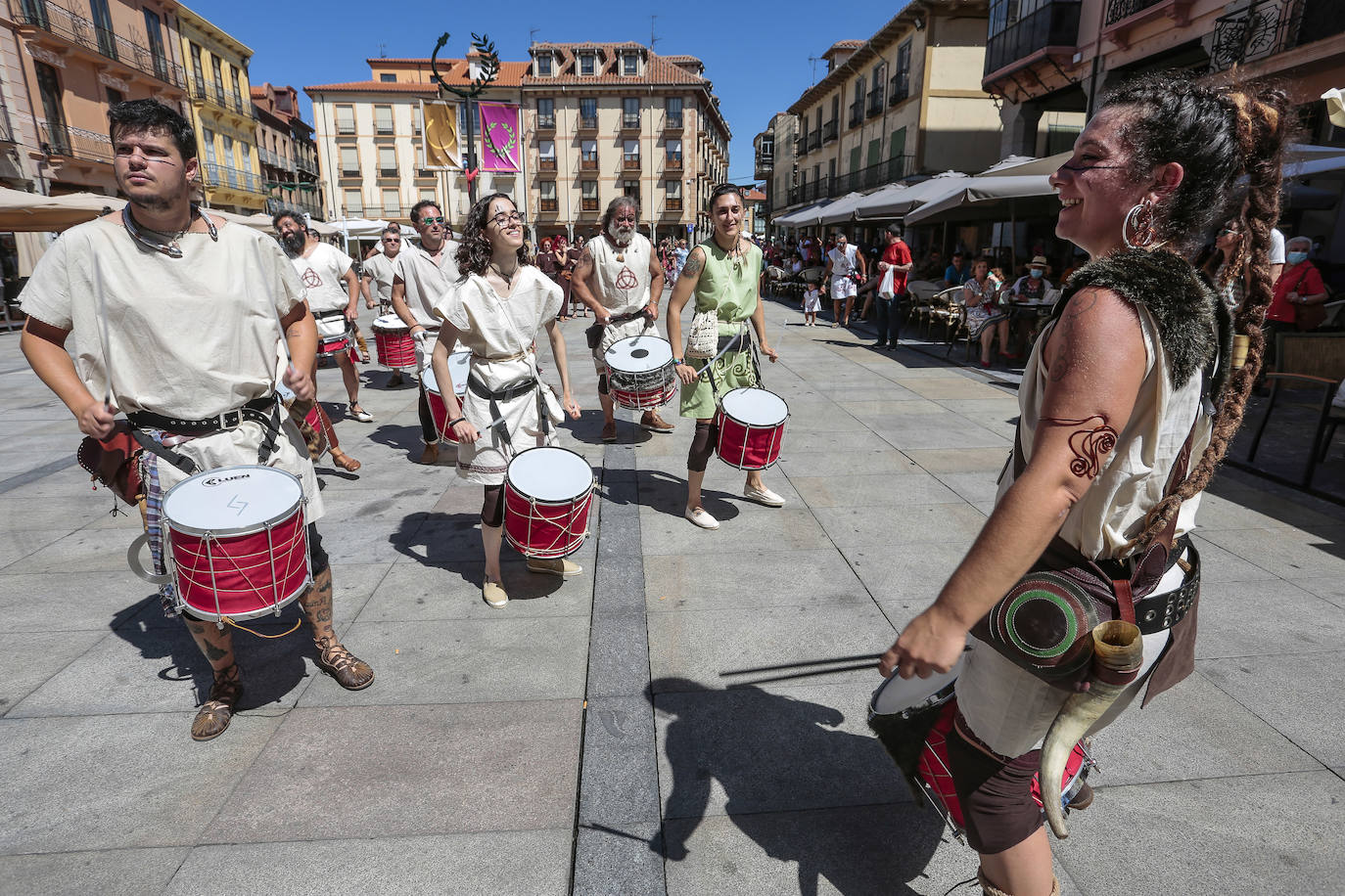 Astorga celebra su tradicional fiesta de Ástures y Romanos, declarada de interés turístico regional.