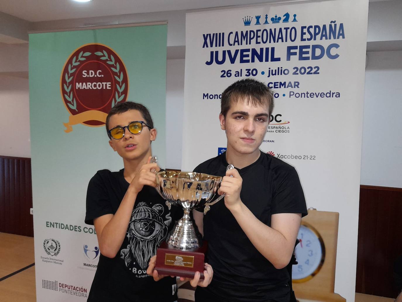 Imágenes del torneo de España de Ajedrez.