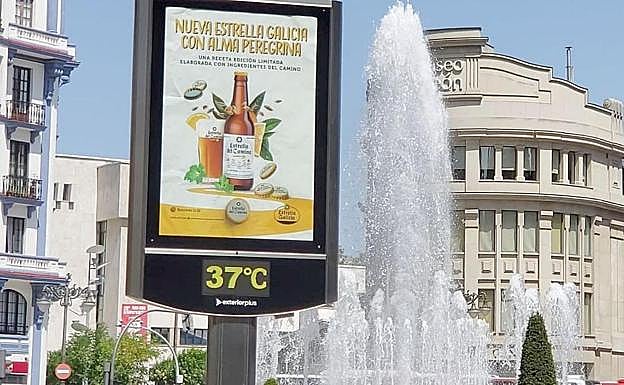 Las temperaturas vuelven a subir en León y alcanzarán los 37 grados. 
