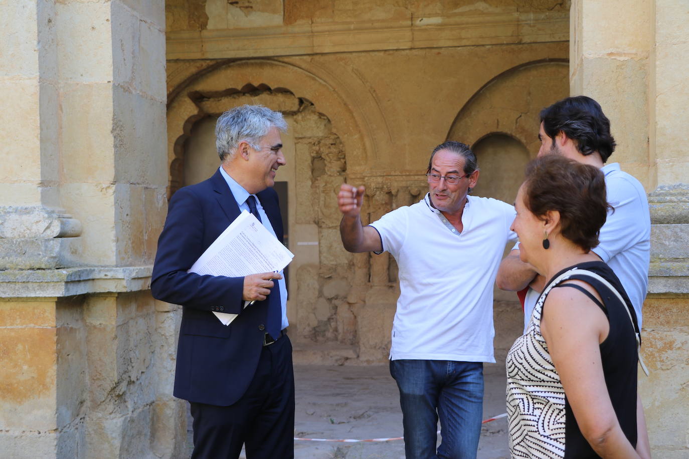 Finalizan las obras de restauración del Monasterio de Sandoval. 