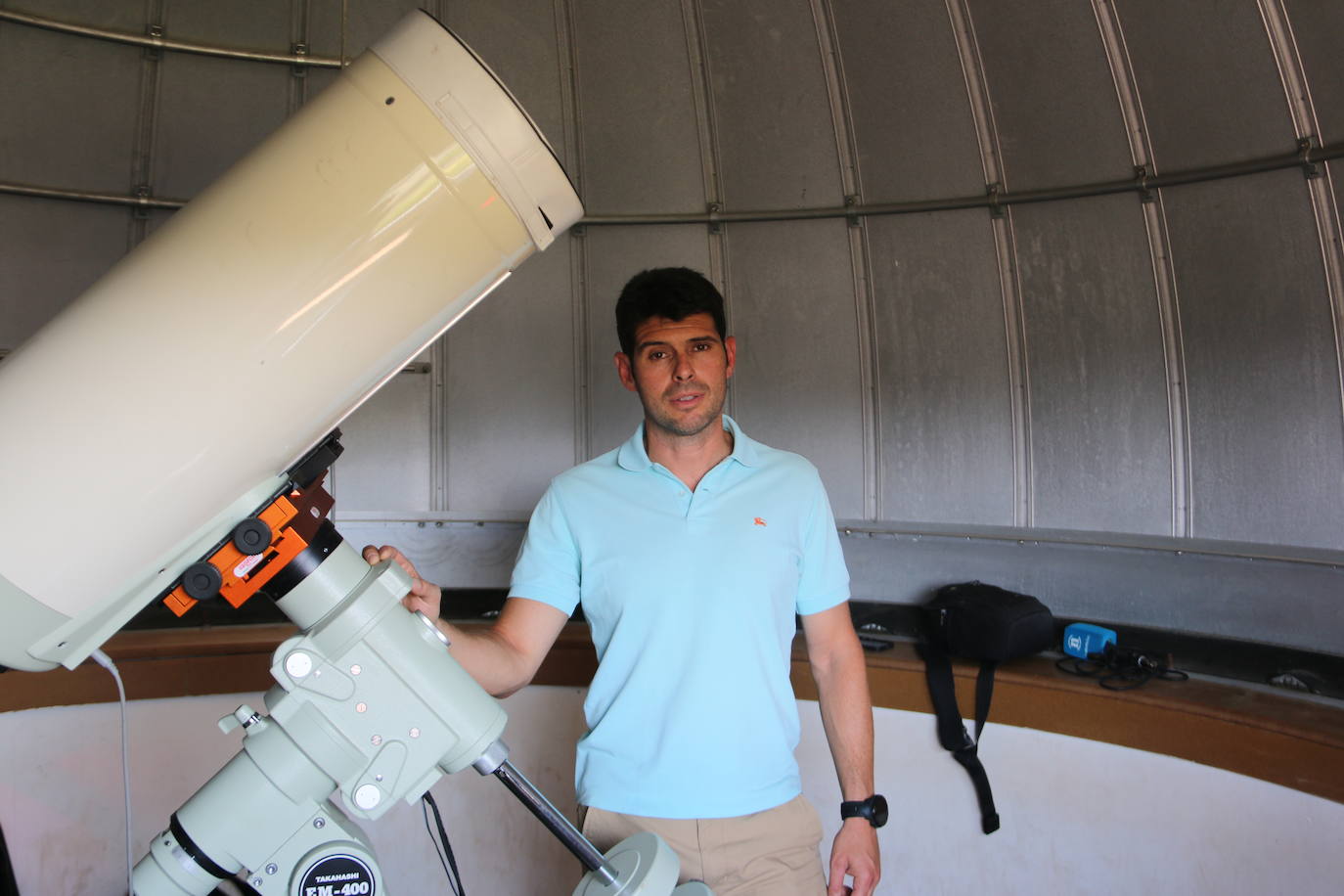 Fernando Vélez, aficionado a la astrofotografía y miembro de la Asociación de Astronomía de León.