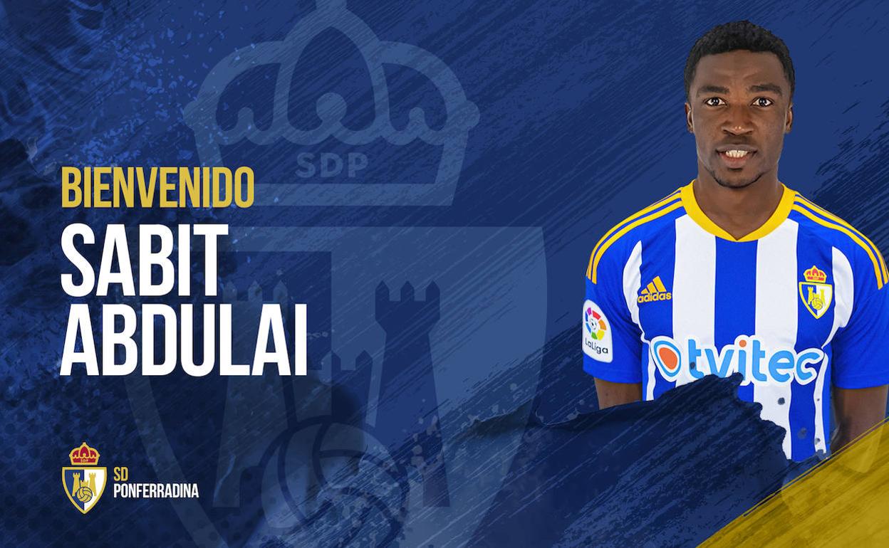 El Ponferradina se hace con los servicios de Sabit Abdulai