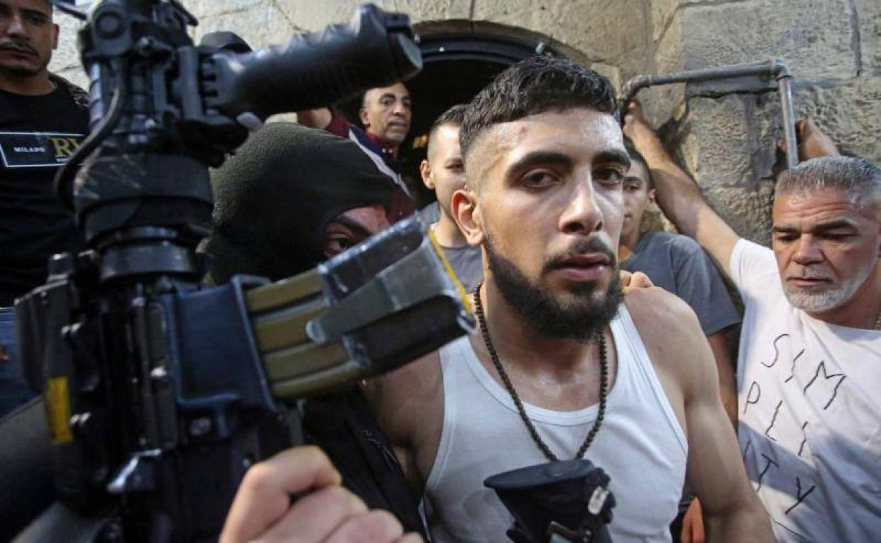 Ibrahim al Nabulsi, alto responsable de la Brigada de los Mártires de Al Aqsa, a quien Israel ha matado este martes, en una imagen del 24 de julio