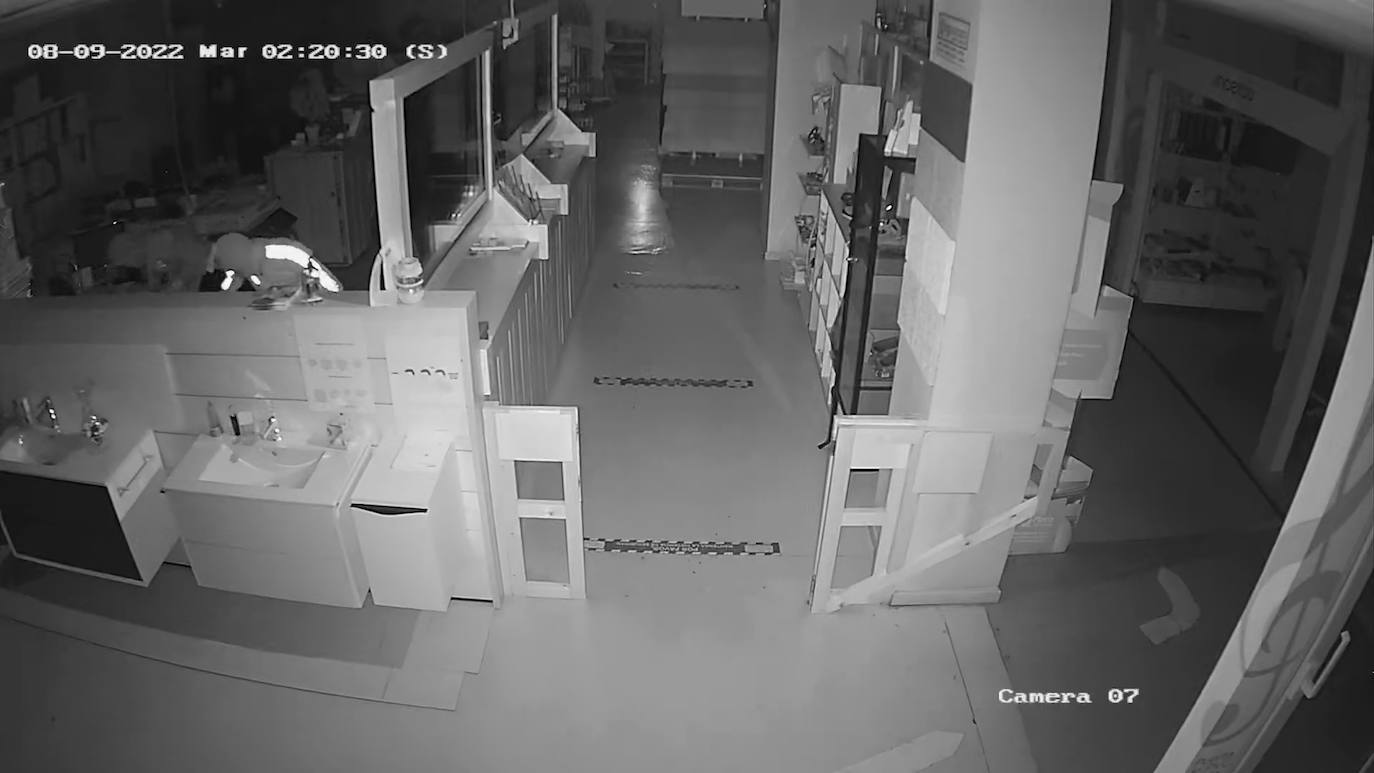 Fotos: Robo en Hergadi Gamma