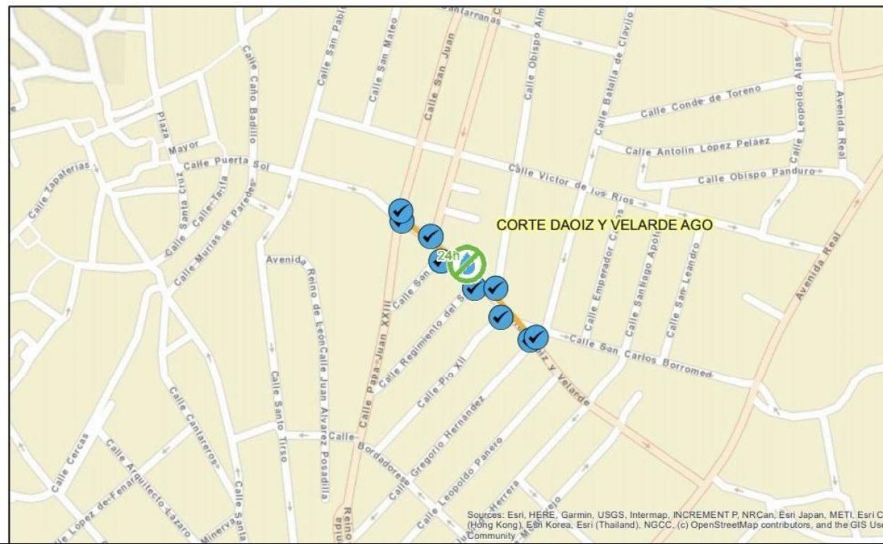 León cortará el agua mañana en Daoíz y Velarde