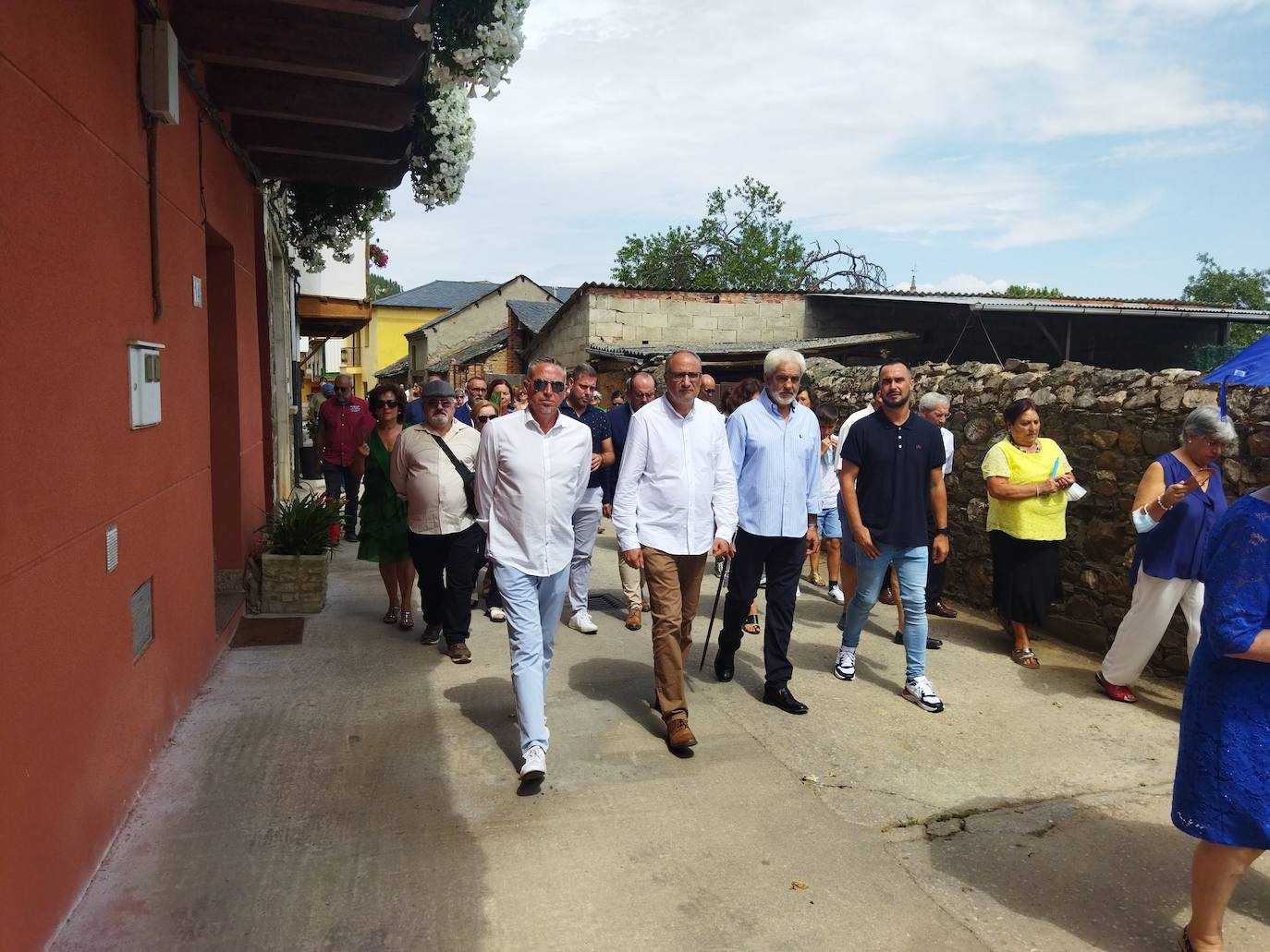 El alcalde y el edil de Seguridad Ciudadana participaron en las fiestas de San Lorenzo.