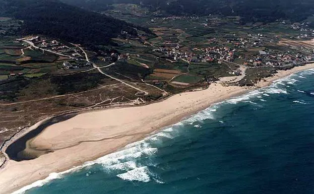 Playa de Baldaio, Carballo, A Coruña, Galicia