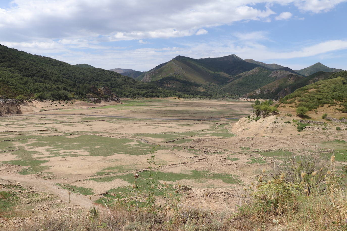 En la misma fecha de 2021 contaba con el doble de agua embalsada