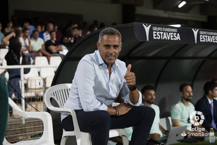 Imágenes del encuentro entre el FC Cartagena y la SD Ponferradina correspondiente la primera jornada de Segunda División.