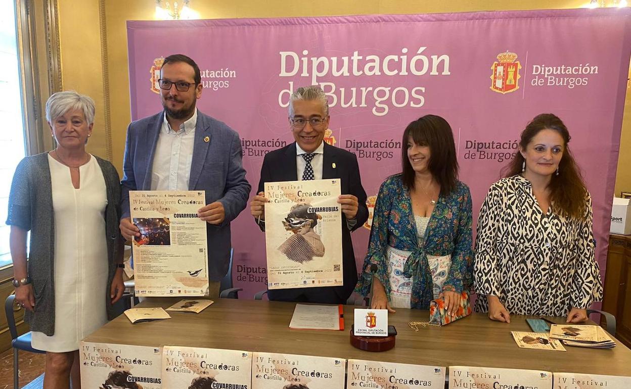 Rueda de prensa de presentación del festival Mujeres Creadoras de Castilla y León. 