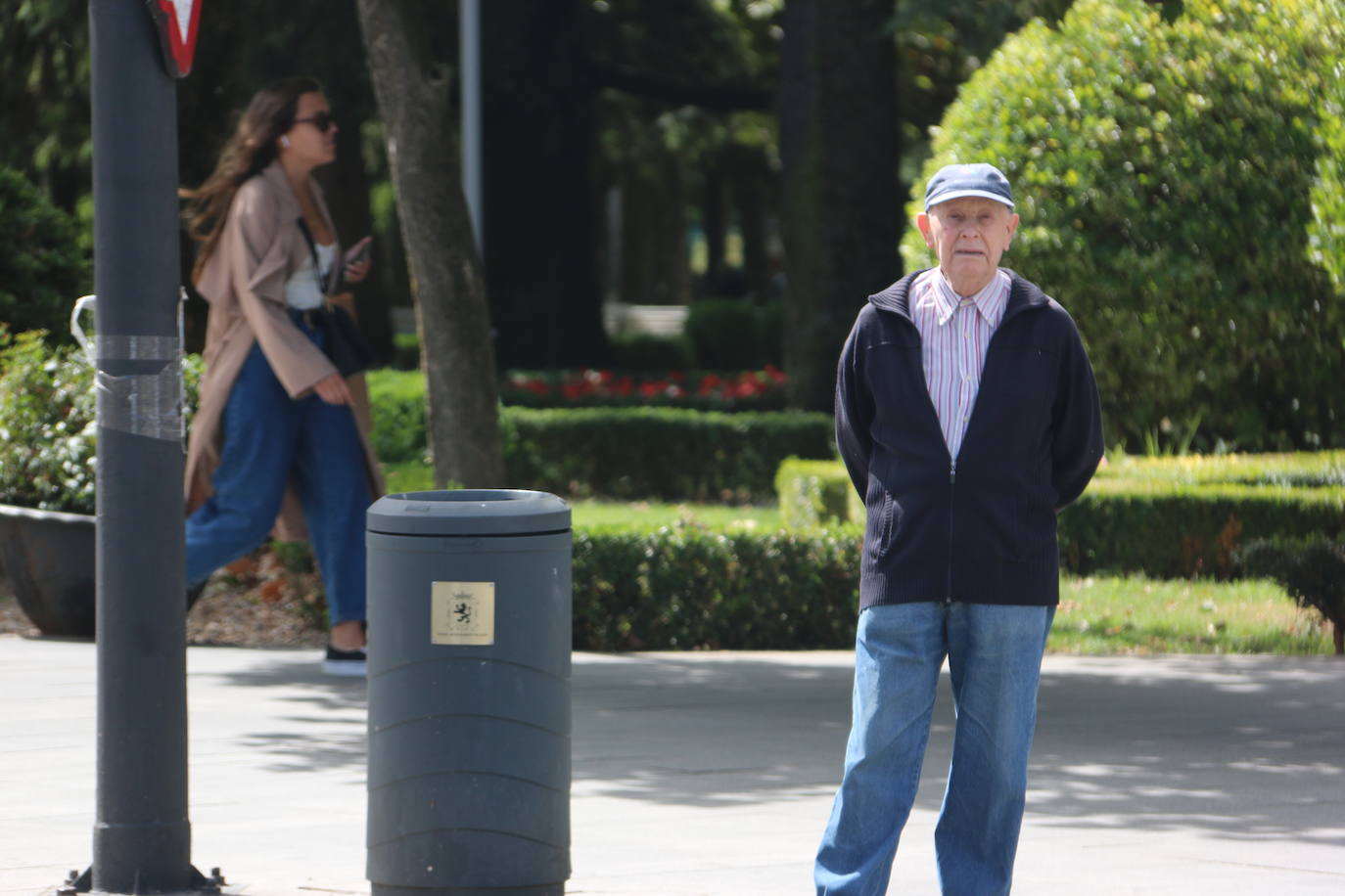 Fotos: Un verano más fresco se deja sentir en la capital leonesa