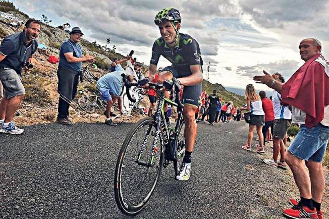 Imagen de una de las últimas ediciones de la Vuelta Ciclista a España a su paso por la provincia de León.