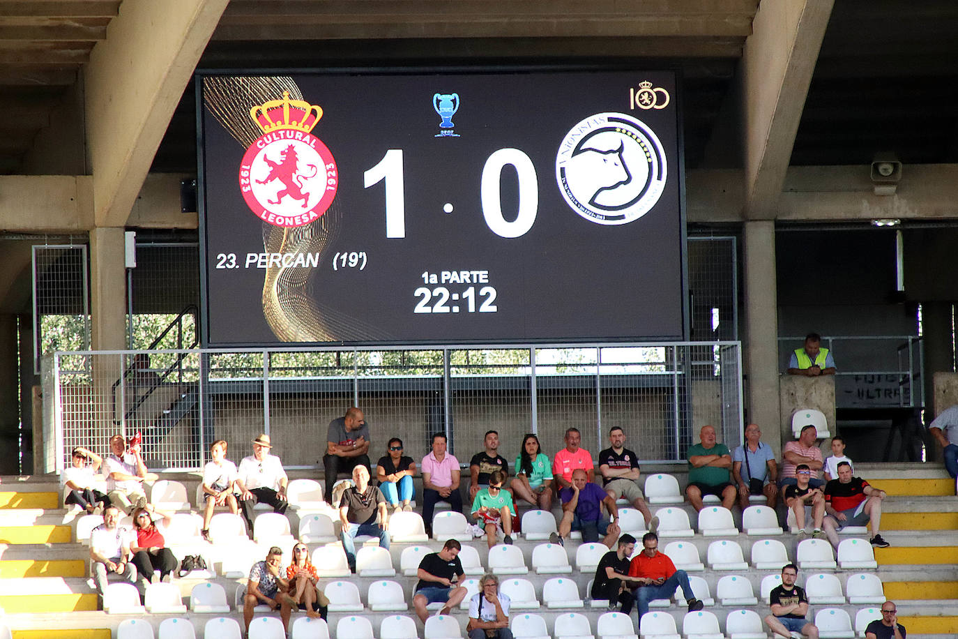 Semifinal de la Copa RFEF en el Reino de León. 