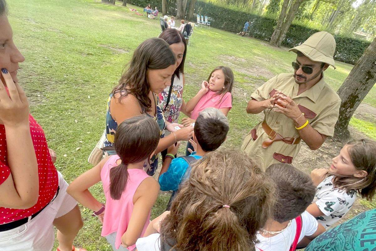 Una de las actividades realizadas en La Candamia. 