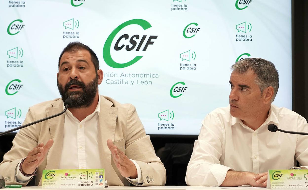 El presidente autonómico de CSIF, Benjamín Castro, acompañado de Agustín Argulo, delegado autonómico del sector en medioambiente, informarán sobre la postura de CSIF ante la negociación del operativo contra incendios, planteado en el marco del Diálogo Social.