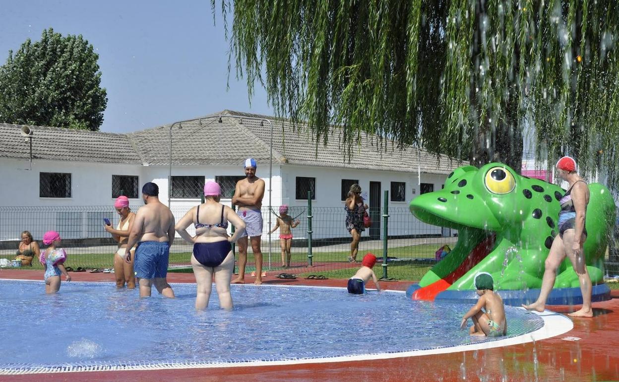 Imagen del parque acuático de Valencia de Don Juan.