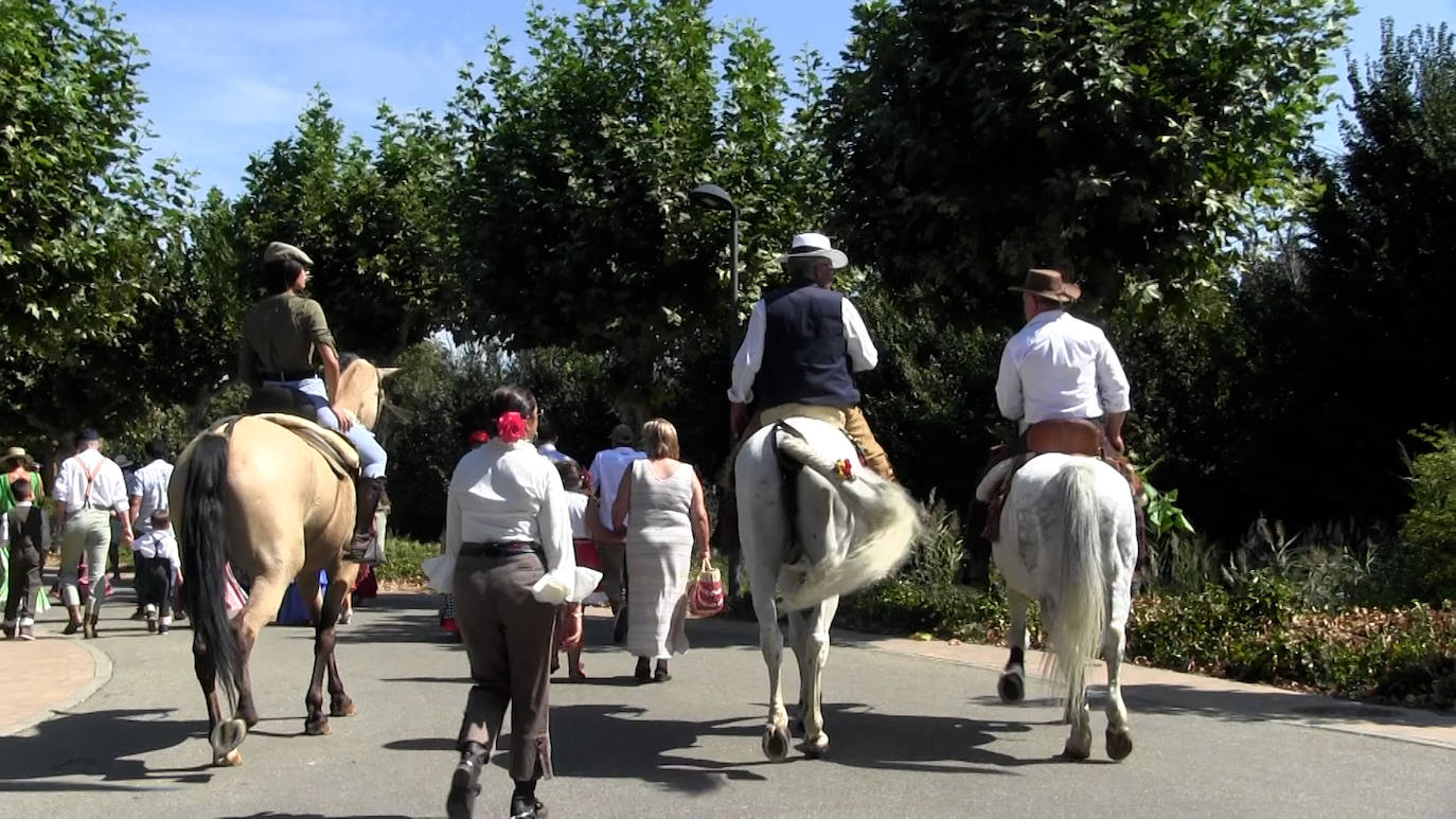 Imágenes de la II Fiesta Rociera de Sahagún.