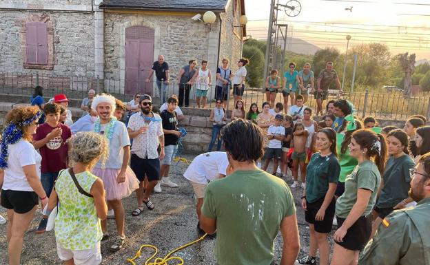 Momentos de los actos celebrados durante las fiestas de Villamanín.