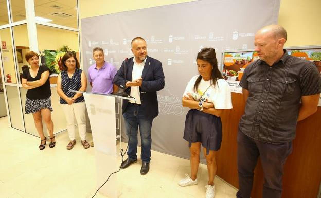 Imagen de la presentación de las ferias agroalimentarias.