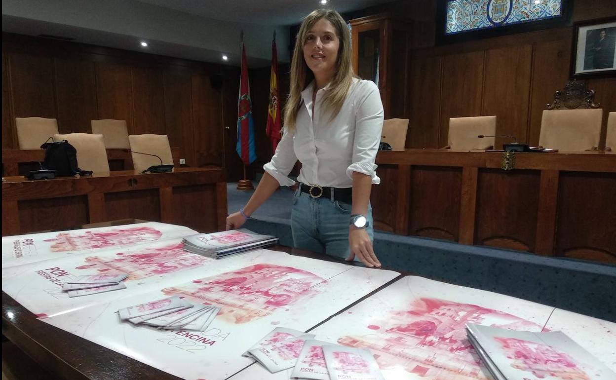 La concejala de Fiestas, Lorena Valle, presentó este lunes el programa de las fiestas de la Encina.