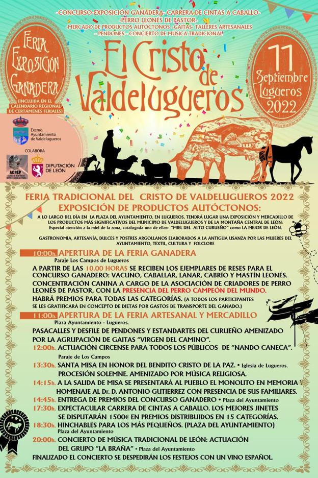 La feria exposición ganadera vuelve a las fiestas de El Cristo de  Valdelugueros 