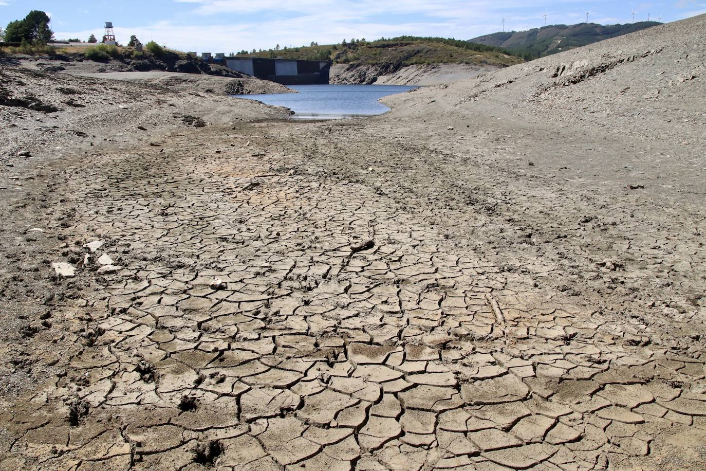 El embalse de Villameca se encuentra por debajo del 10% de su capacidad y únicamente embalsa 1,64 hectómetros cúbicos de un total de 20 de capacidad | La media de la última década en los pantanos de la provincia es del 47%.