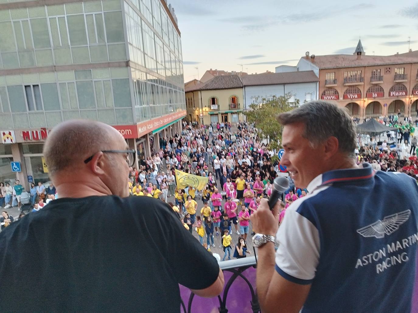 Primer día de fiestas patronales en Valencia de Don Juan.