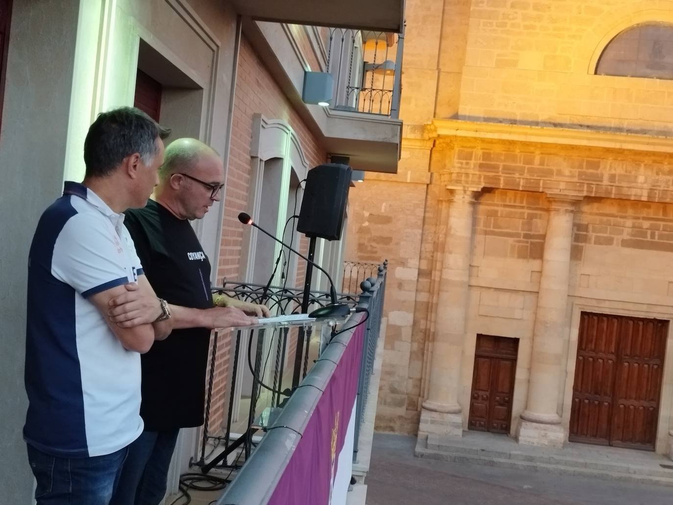 Primer día de fiestas patronales en Valencia de Don Juan.