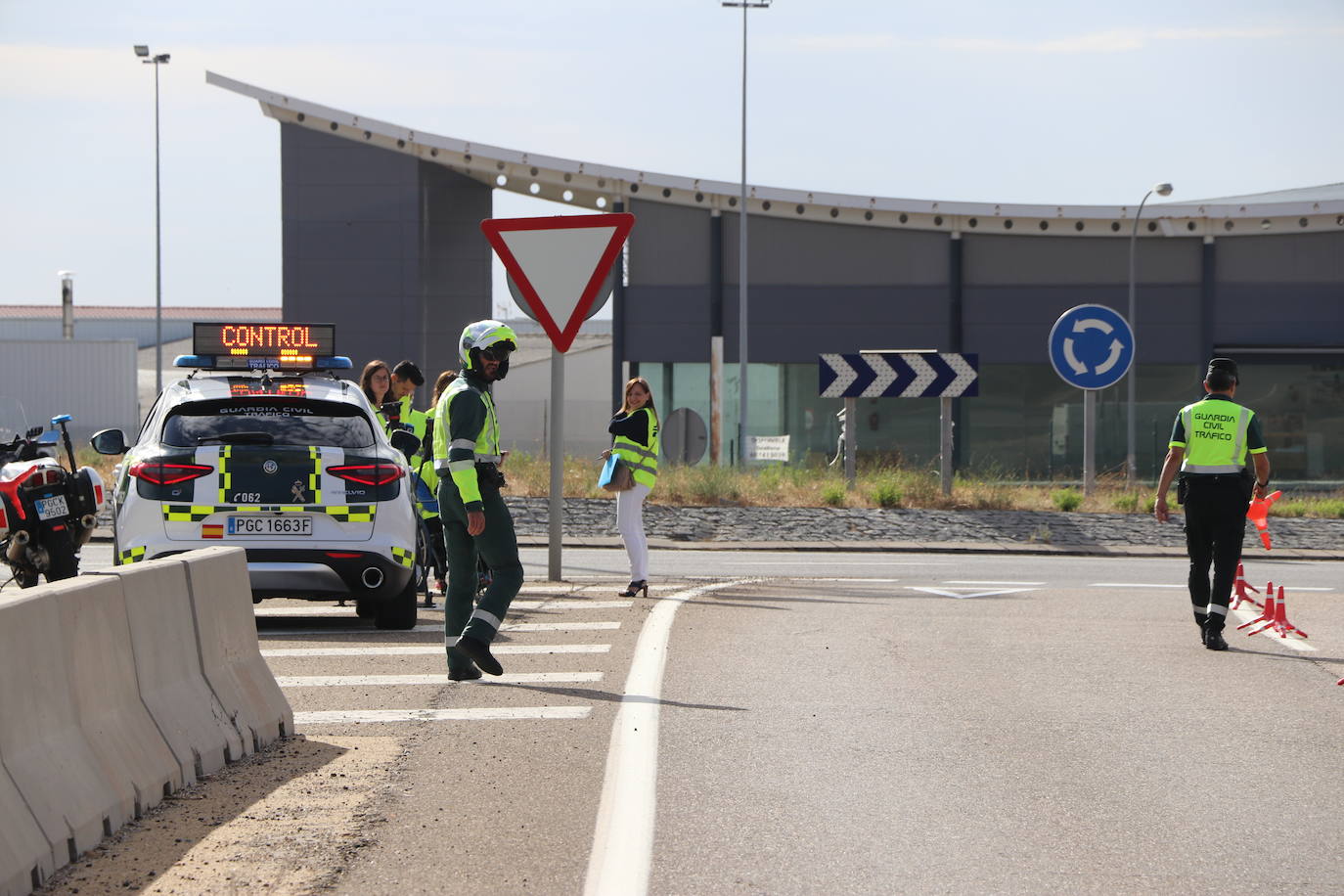 Campaña de control y vigilancia de distracciones al volante en León